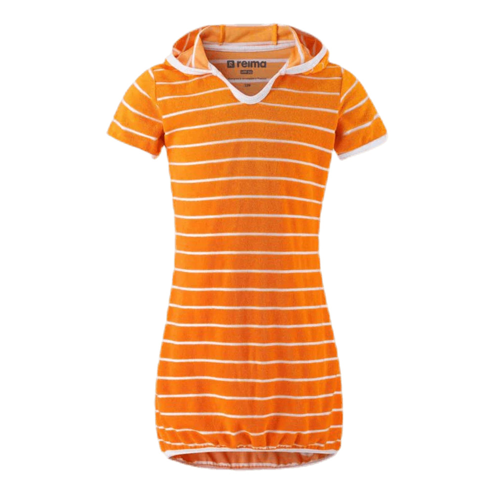 Girls Reima Beach Hooded Striped Cover up UV 50+ Size 14 16 - NEW with tags